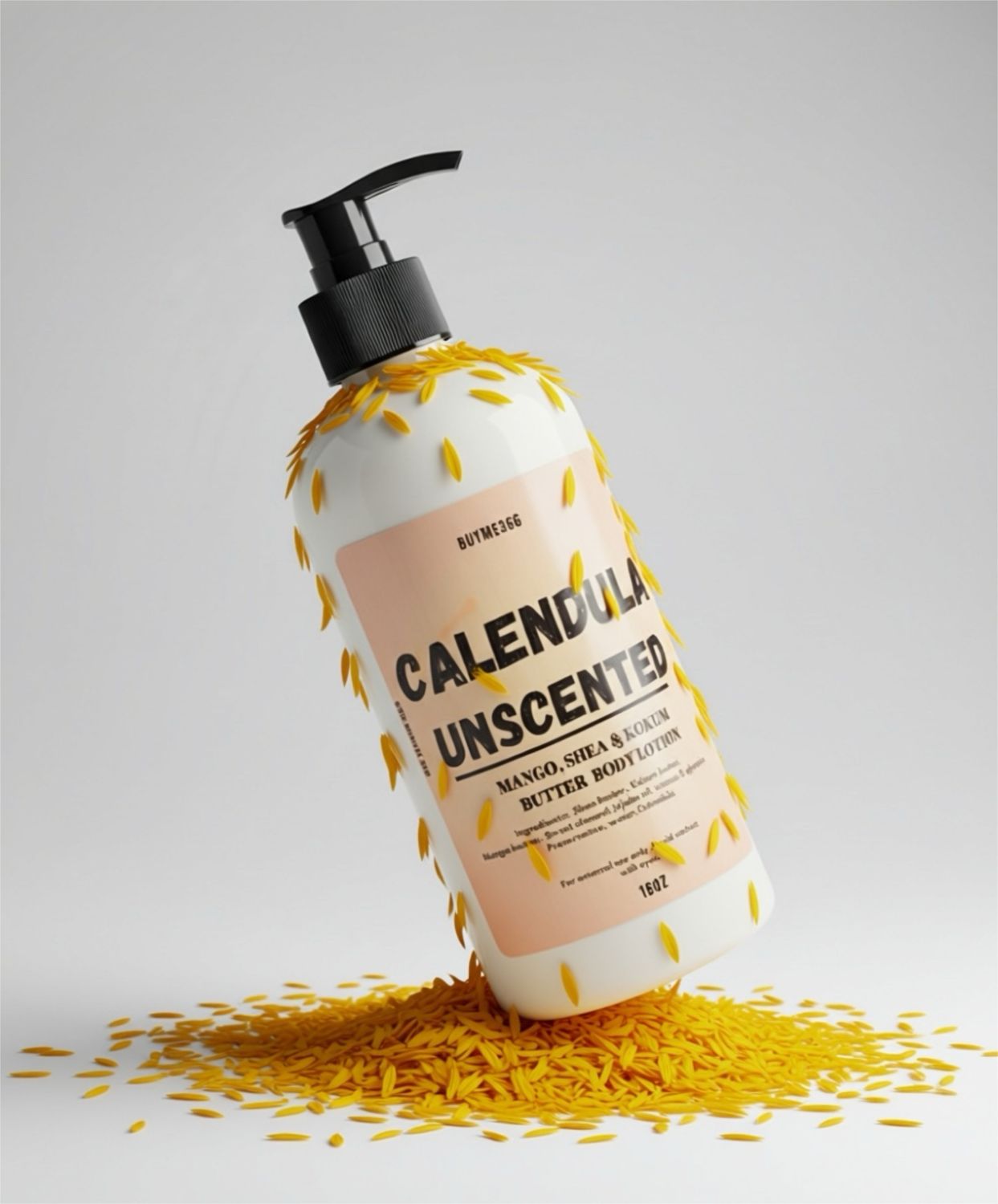 Calendula Unscented Body Lotion 16oz