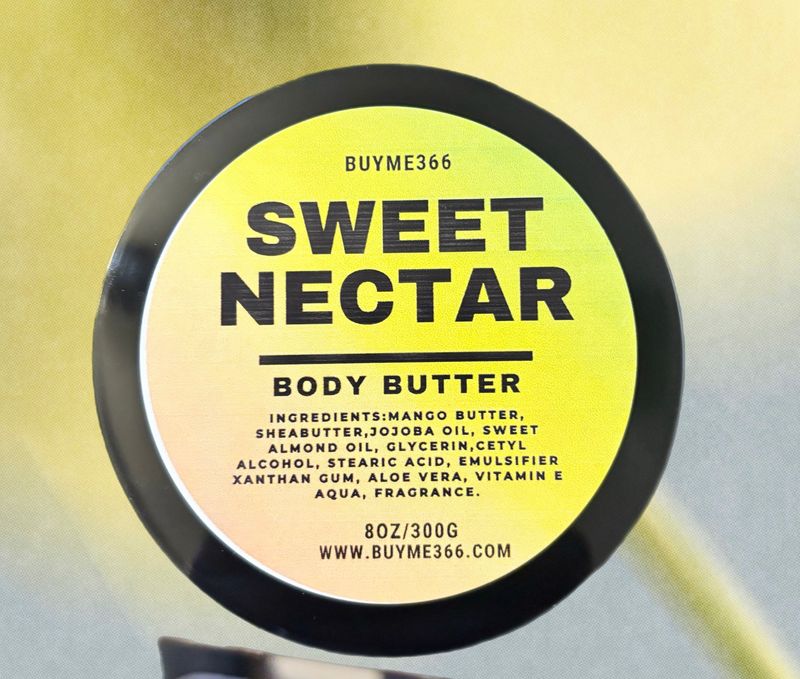 Sweet Nectar Mildly Scented Body Butter 8oz