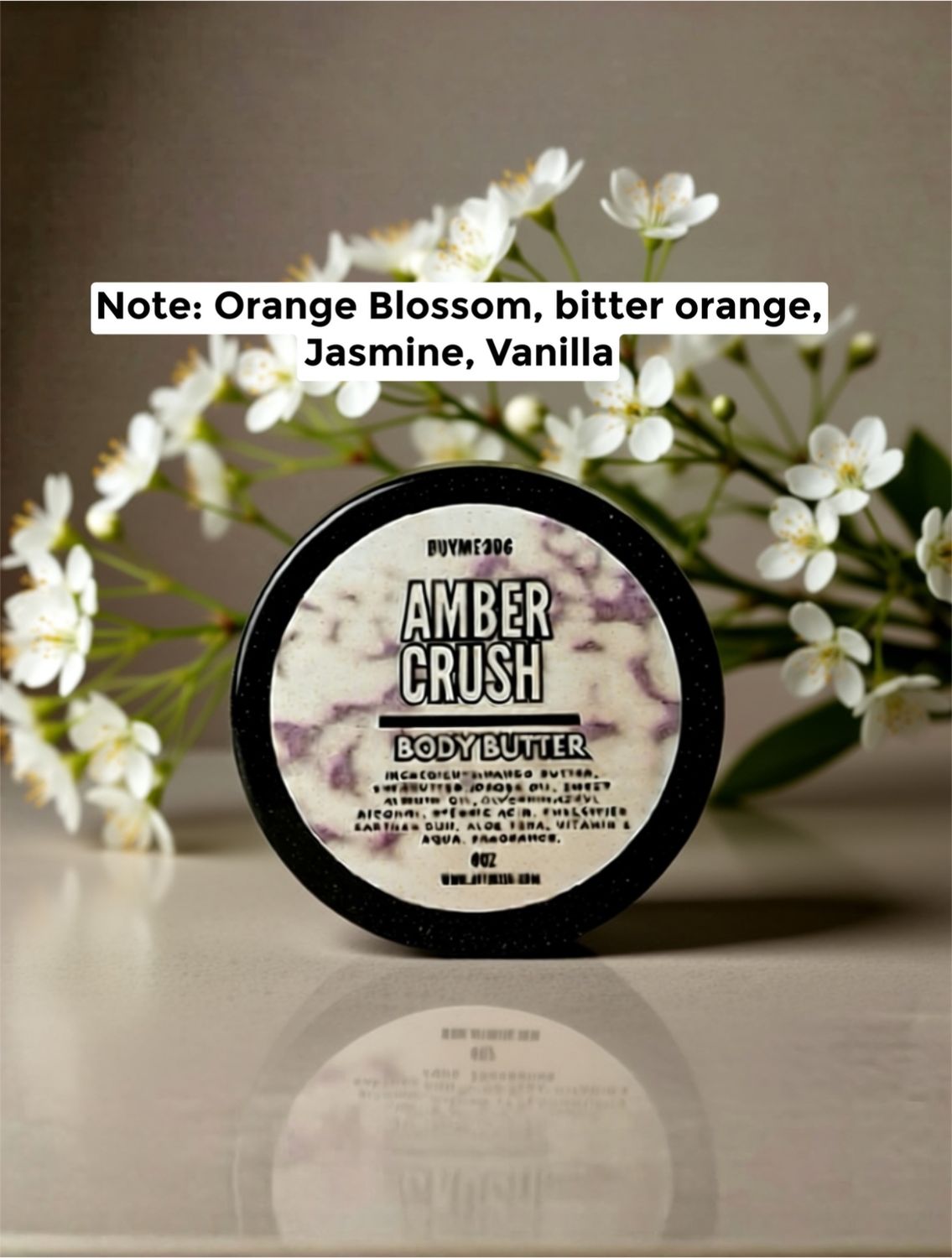Amber Crush  Mildly scented Body butter 8oz