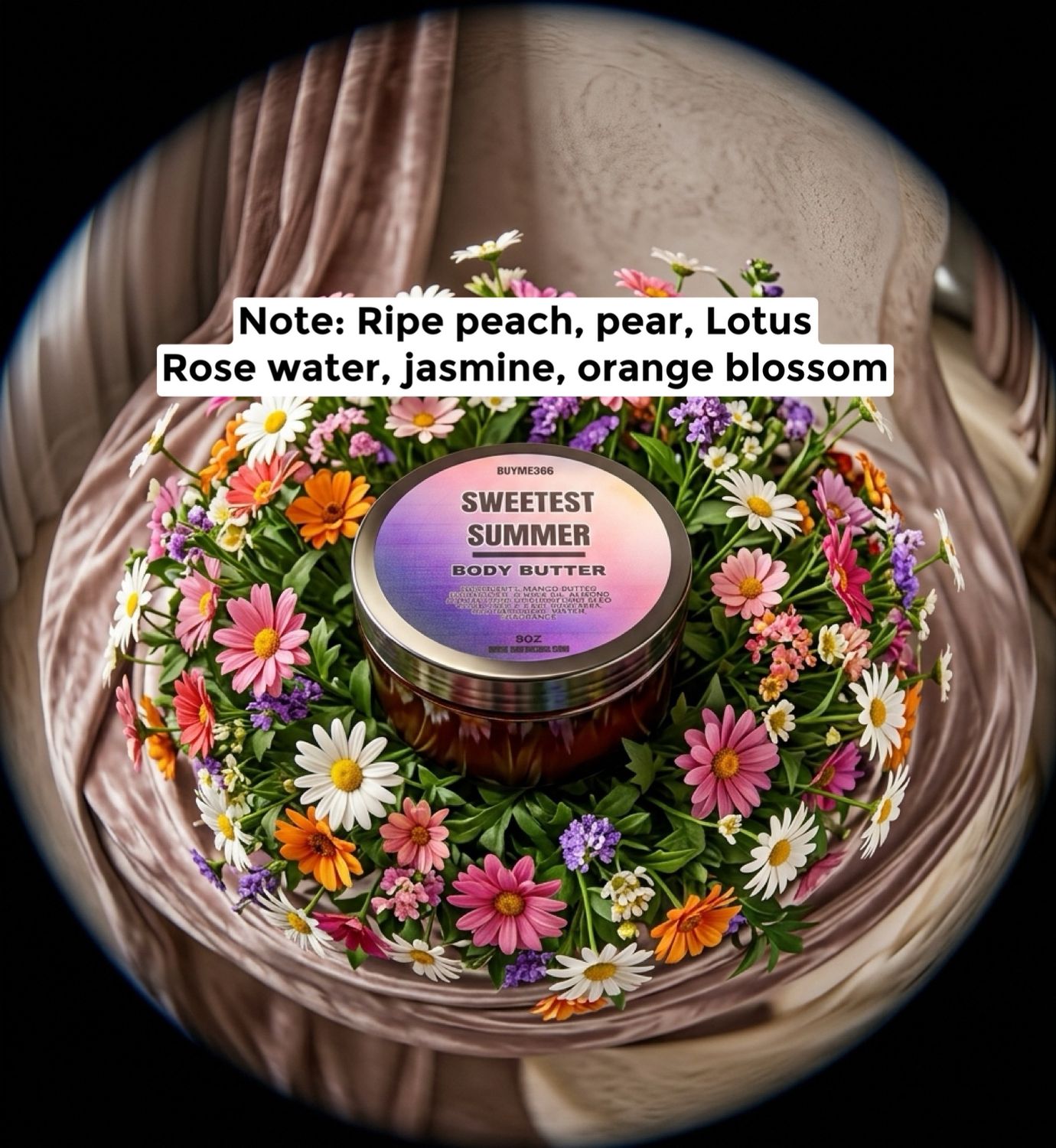 Sweetest Summer Mildly scented Body butter 8oz
