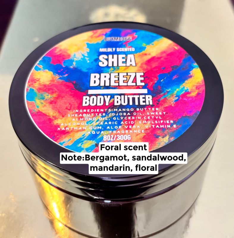 Shea Breeze Mildly scented Body butter 8oz