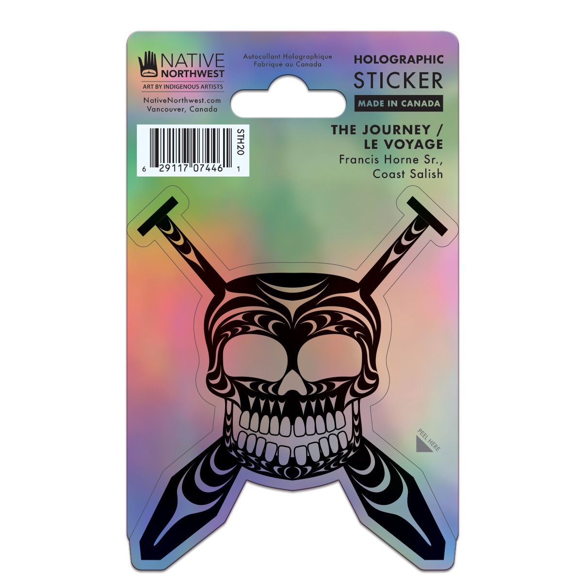 Holographic Stickers, Design: The Journey