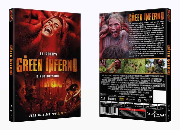 The green Inferno - große Hartbox - Cover A