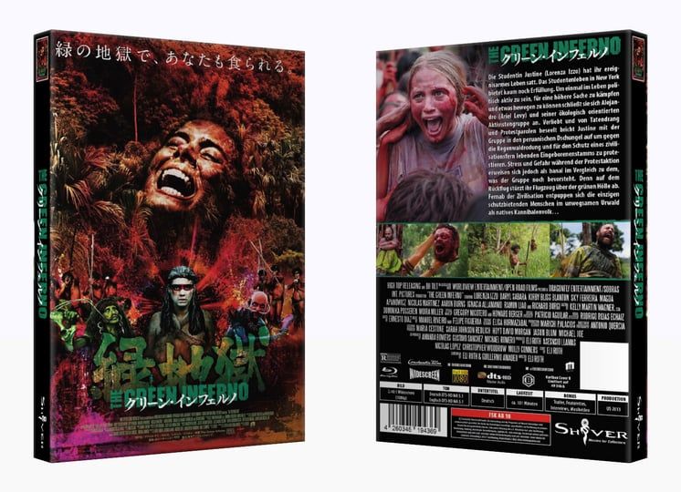The green Inferno - große Hartbox - Cover B