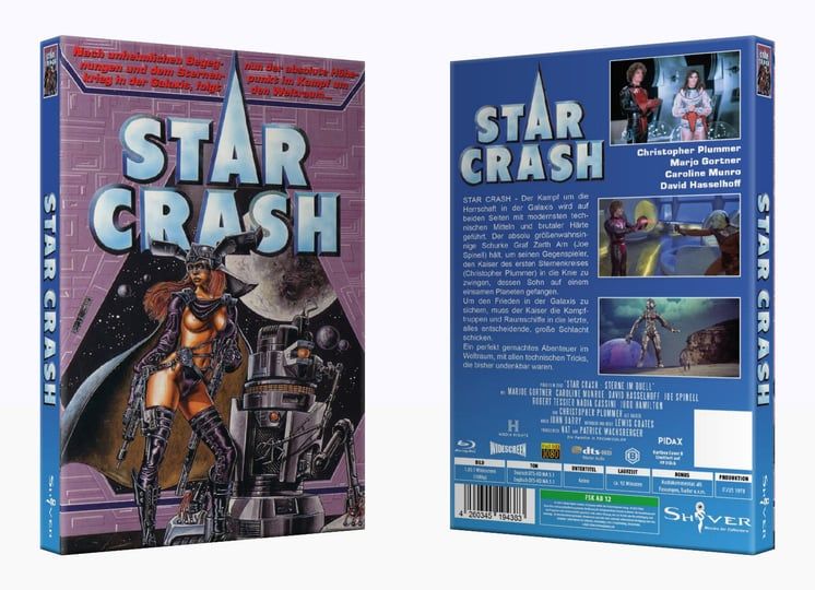 Star Crash - große Hartbox - Cover B