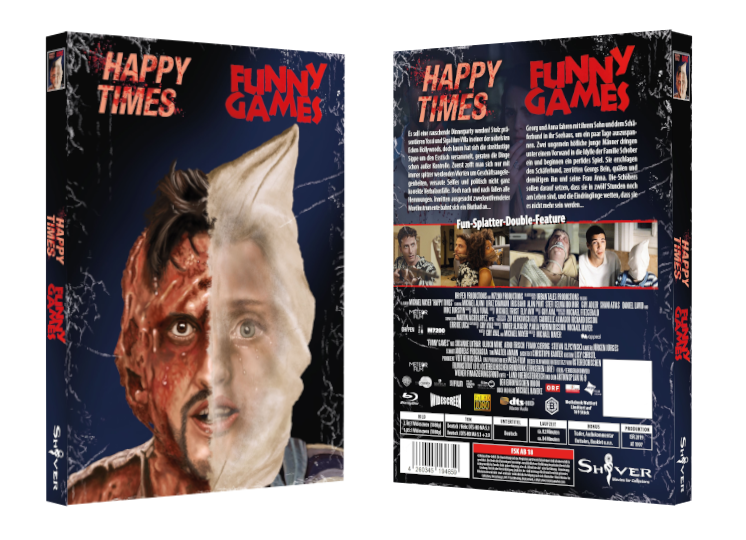 Double Feature Happy Times & Funny Games - Mediabook