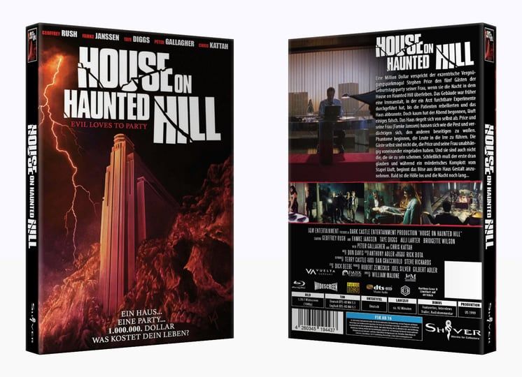 House on haunted Hill - große Hartbox - Cover B