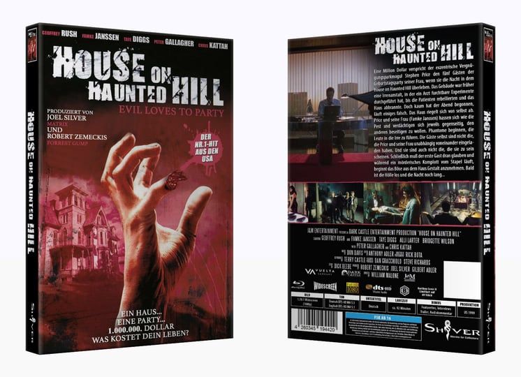 House on haunted Hill - große Hartbox - Cover A