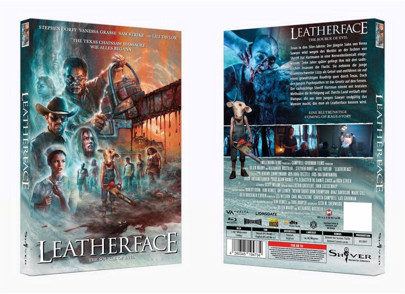 Leatherface - große Hartbox - Cover A + Uncut Bluray