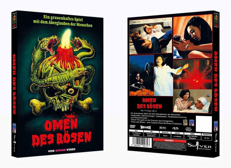 Das Omen des Bösen - große Hartbox
