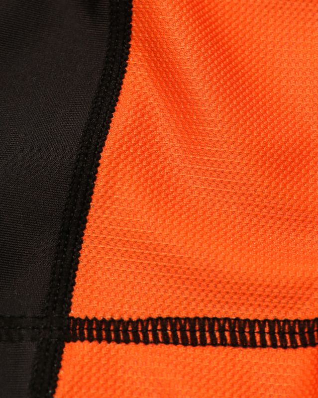 Orange Classic Rank Short-Sleeve Rashguard (Kids)