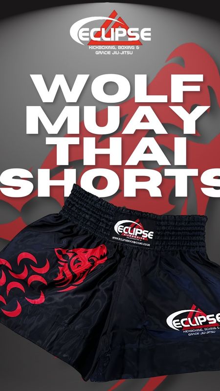 Eclipse Muay Thai Wolf Shorts