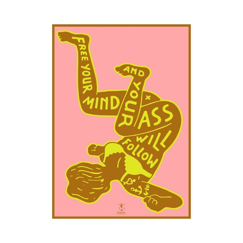 Studio Boot Poster - Free your mind