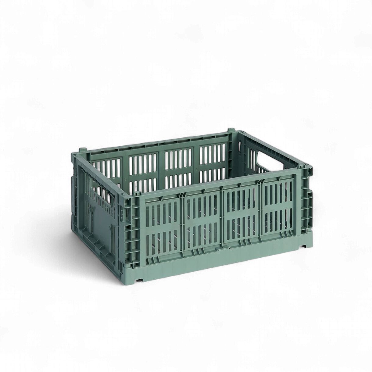HAY Colour Crate Medium, Kleur: Sage green