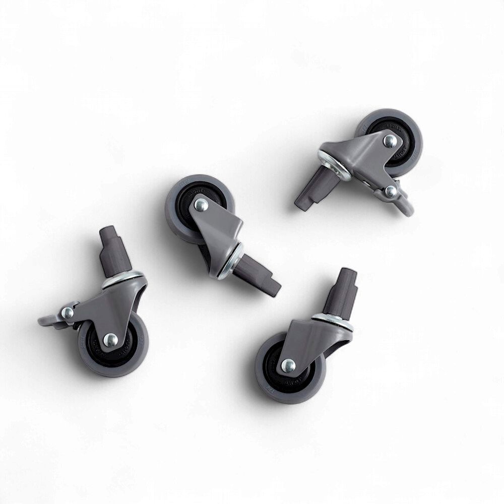 HAY Colour Crate wielen, Formaat: Large