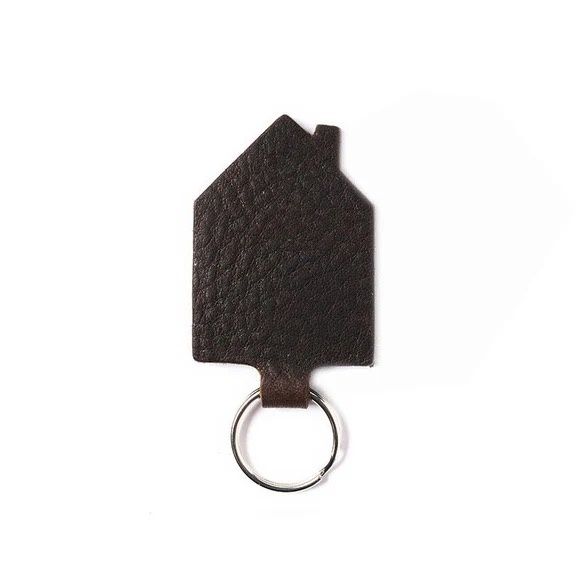 KEECIE sleutelhanger Good House, Kleur: Brown