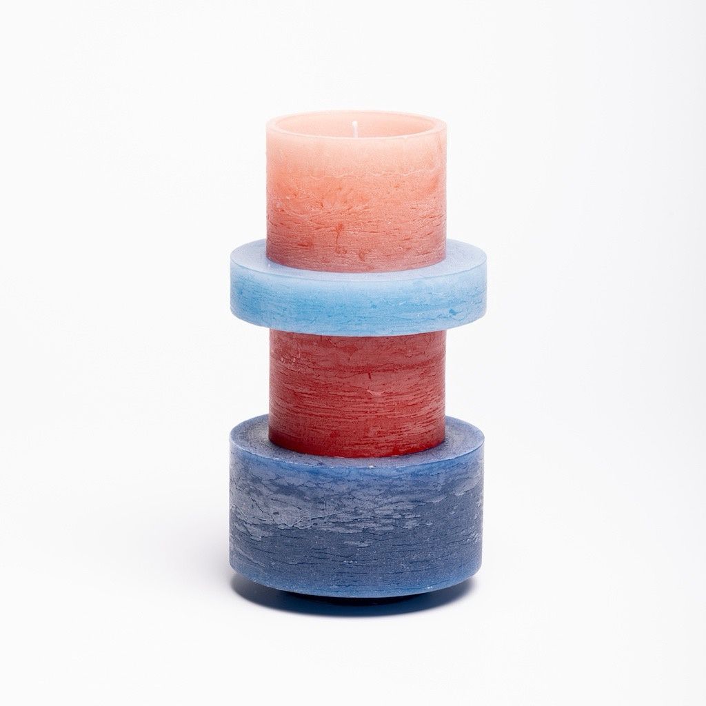 Stan Editions - Candl Stack 04, Kleur: Red &amp; Blue