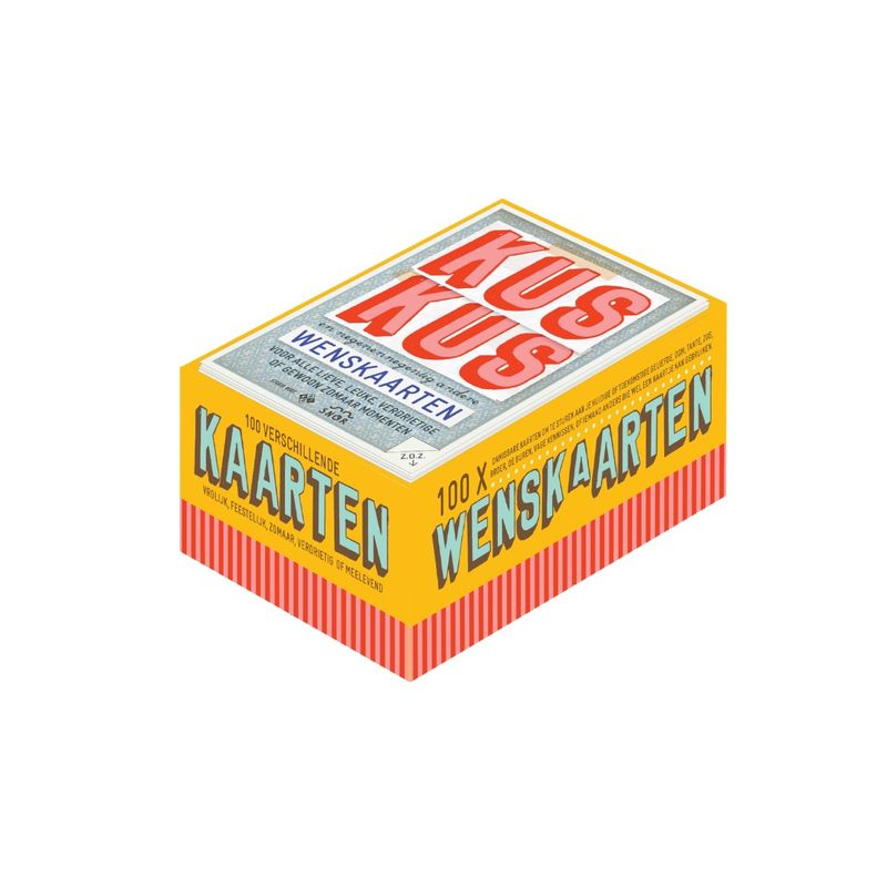 Kus Kus kaartenbox