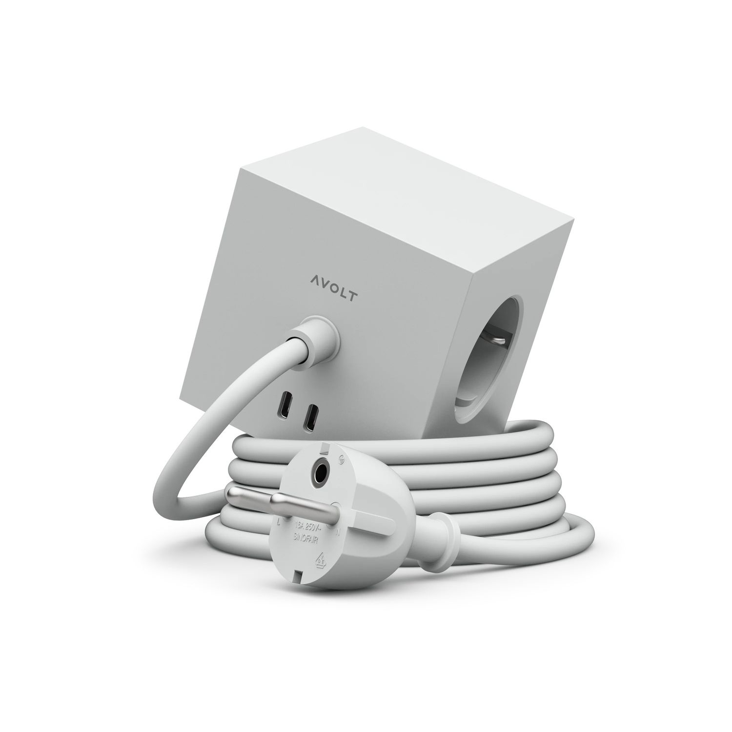 AVOLT Square 1 USB-C, Kleur: Gotland Grey