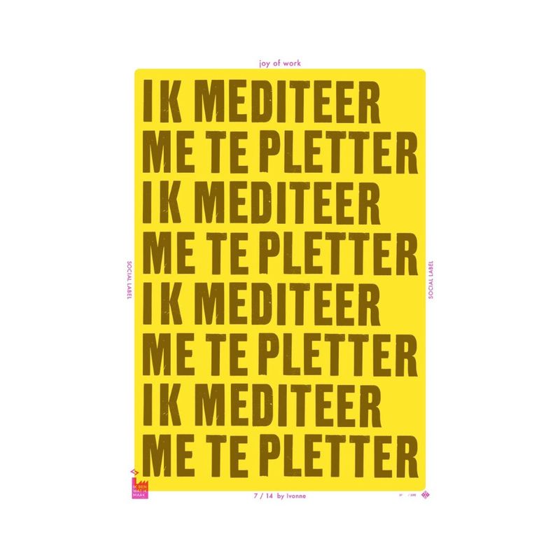 Studio Boot – Poster A3 formaat