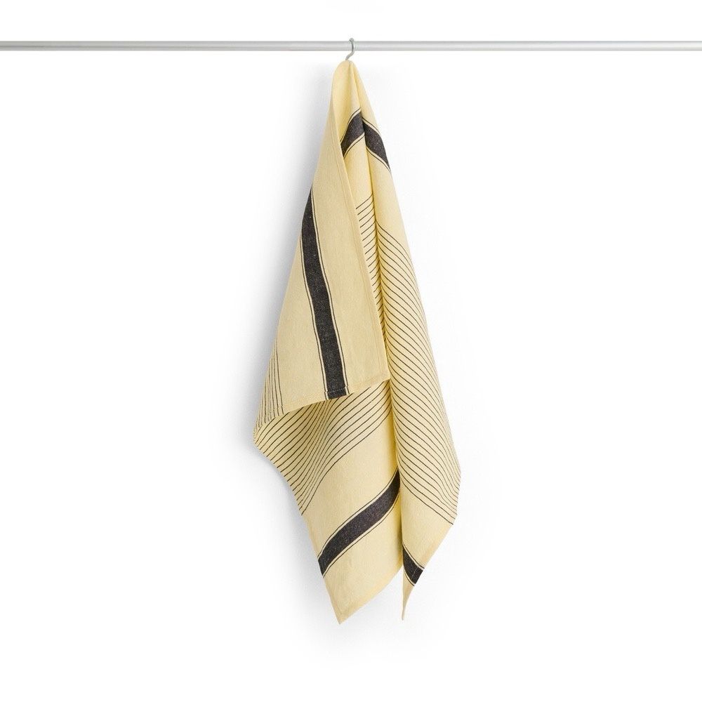 HAY Linear Theedoek, Kleur: Soft yellow
