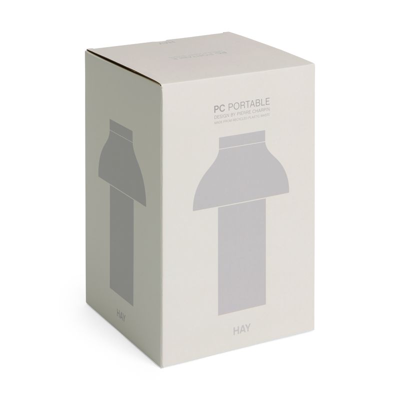 HAY PC Portable Lamp Cool grey