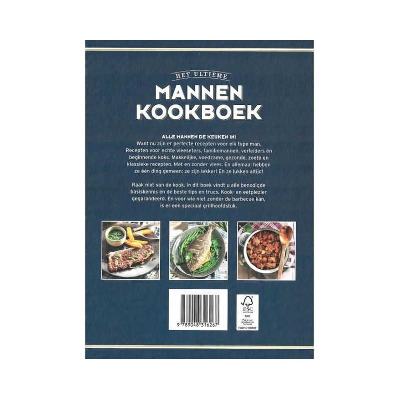 Het ultieme mannenkookboek