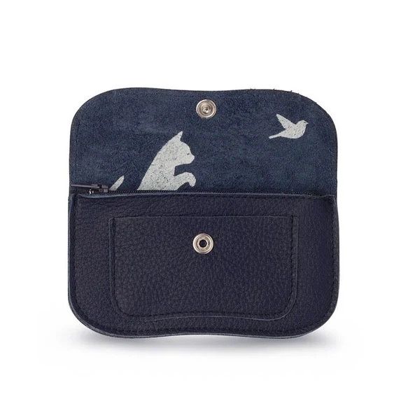 KEECIE portemonnee Cat Chase Small - Blue