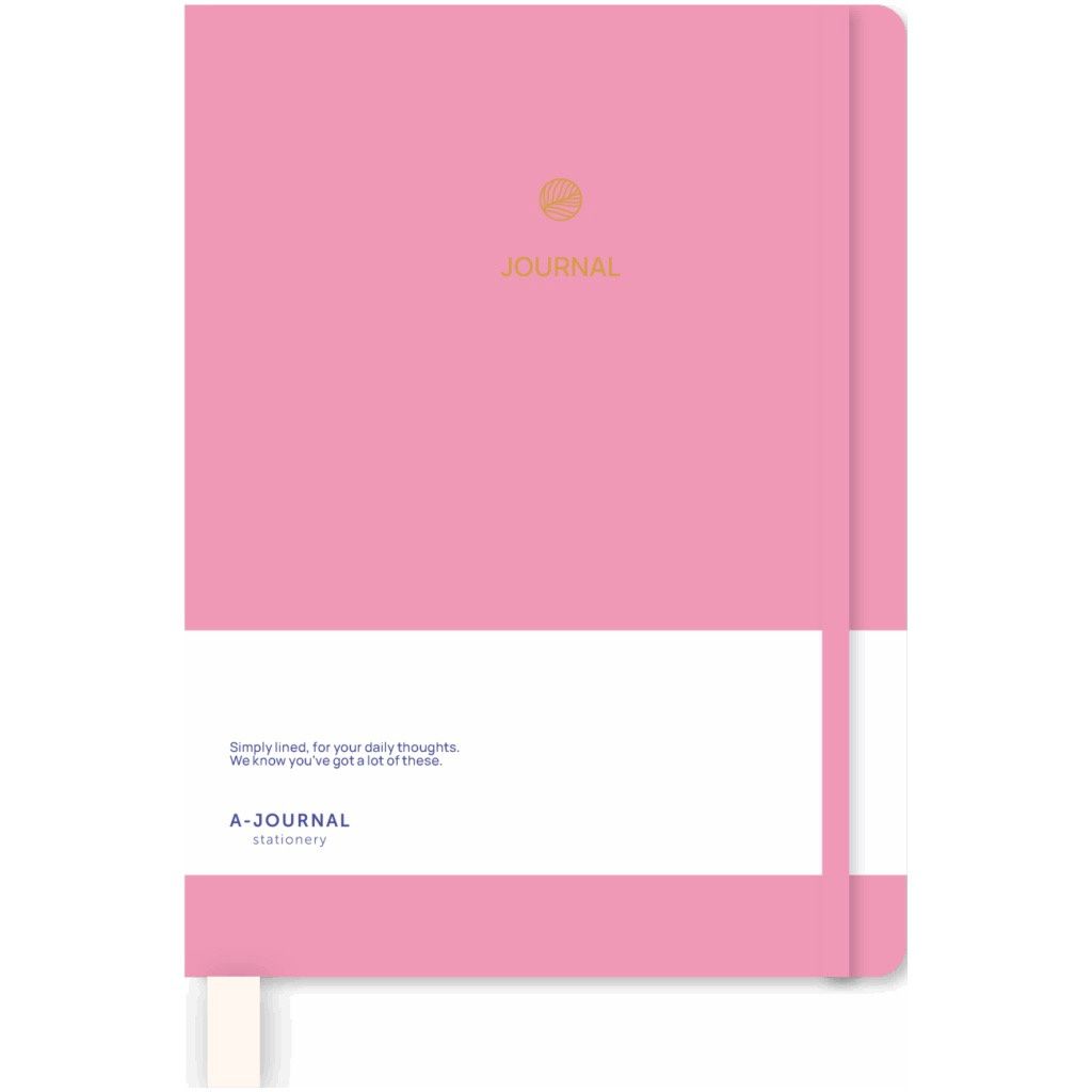A-Journal Notebook Pink