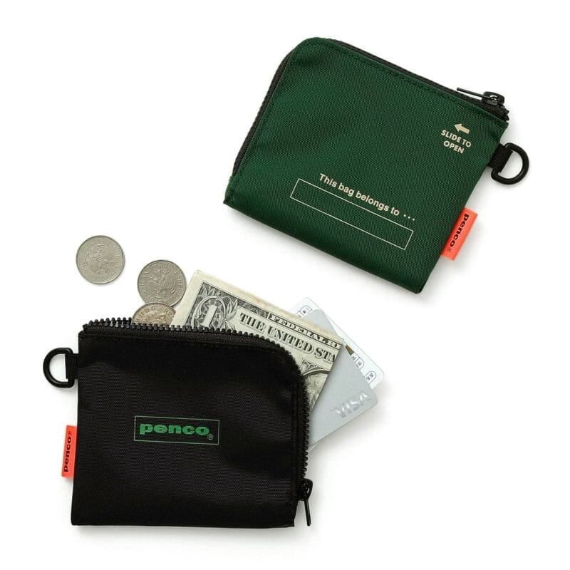 Penco L-Zip Purse – Black