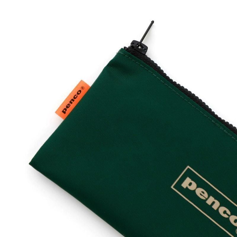 Penco Zip Slider Pen Sack – Dark Green