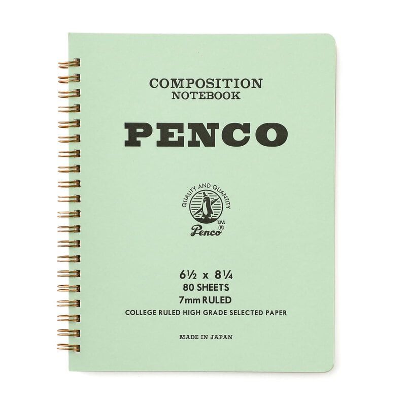 Penco Coil Notebook L - Mint