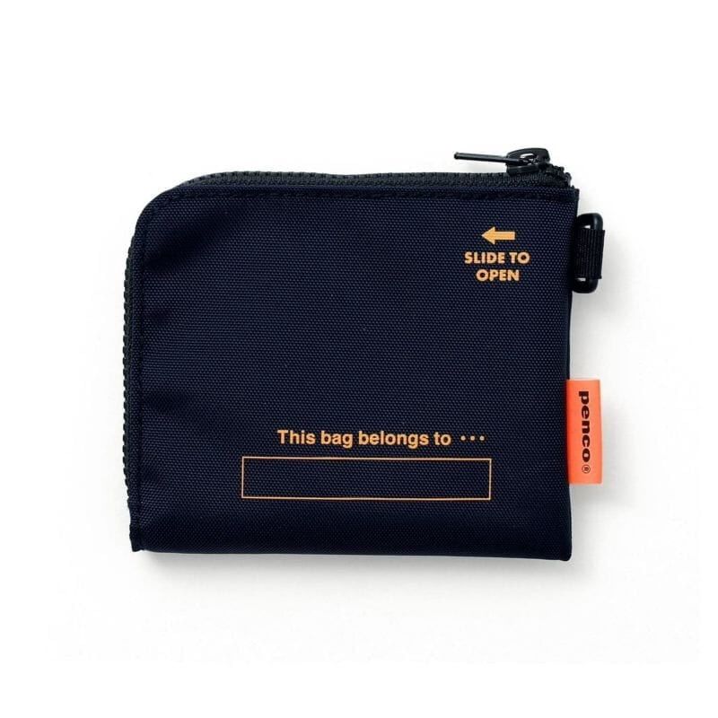 Penco L-Zip Purse – Navy