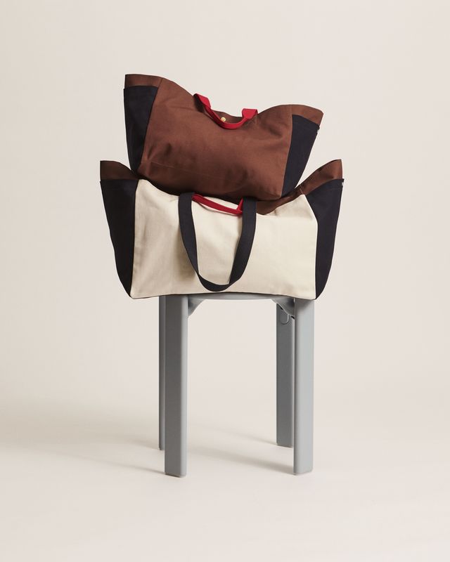 HAY Weekend Bag Small - BROWN MULTI