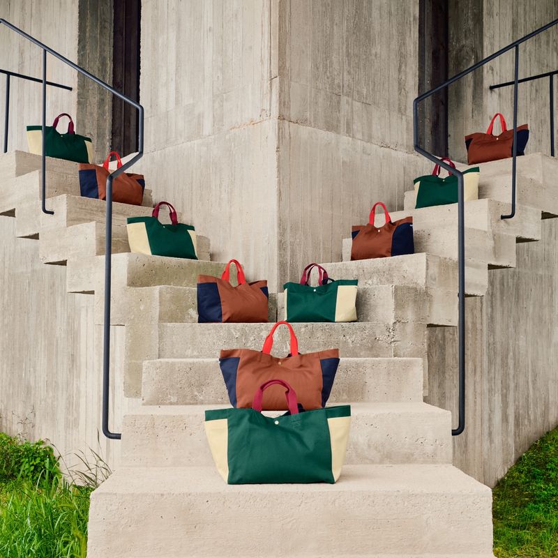 HAY Weekend Bag Small - GREEN MULTI