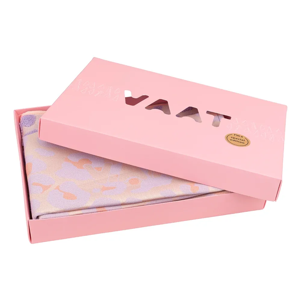 VAAT Gift Set I Love Leopard - lilac/peach