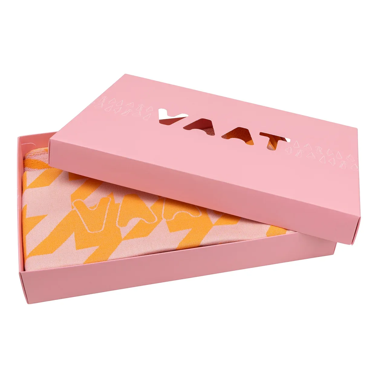 VAAT Gift set pied-de-poule - pink/orange