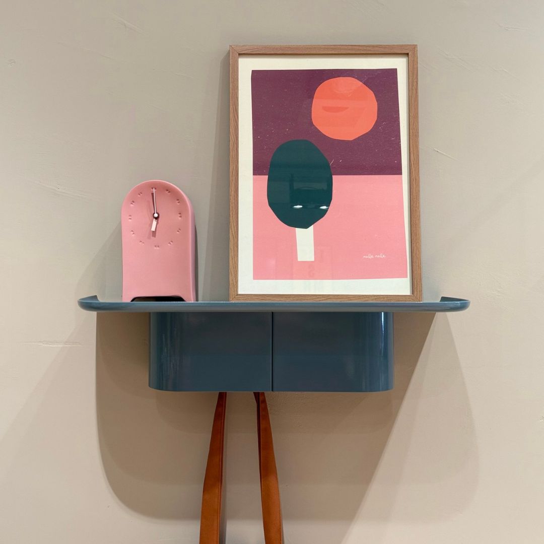Mella Mella A3 poster - ingelijst, Ontwerp: Landschap