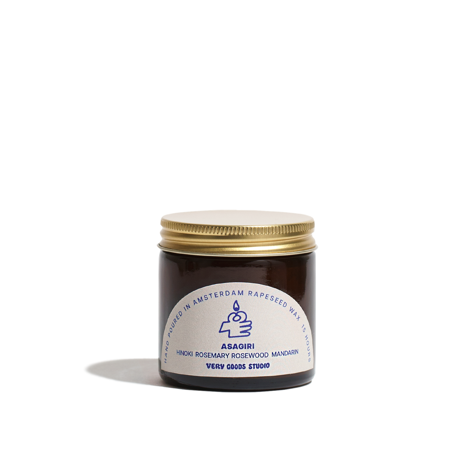 Very Goods Studio  ASAGIRI geurkaars 60 ml