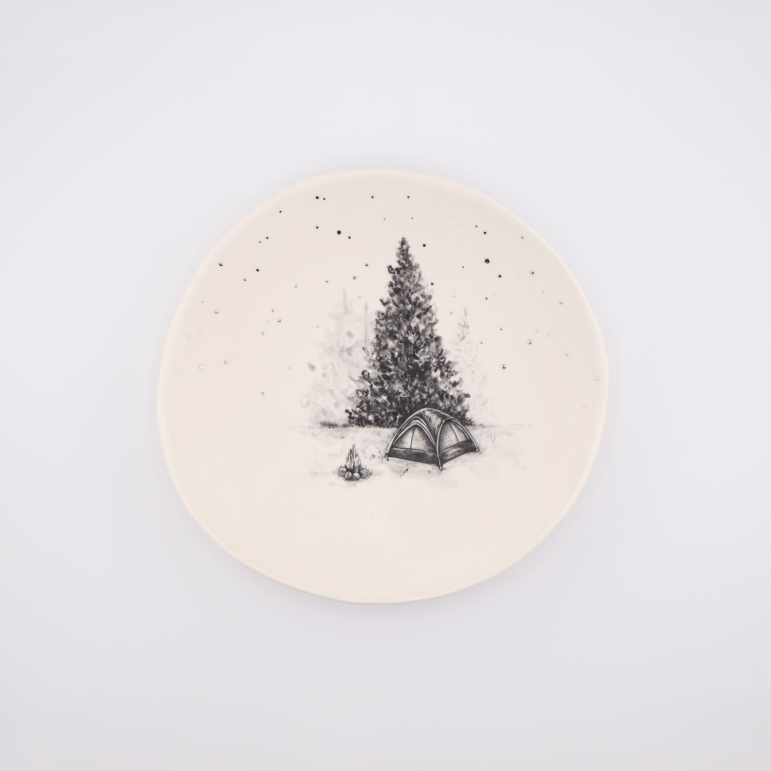 Mallory Wetherell, Plate, Camping