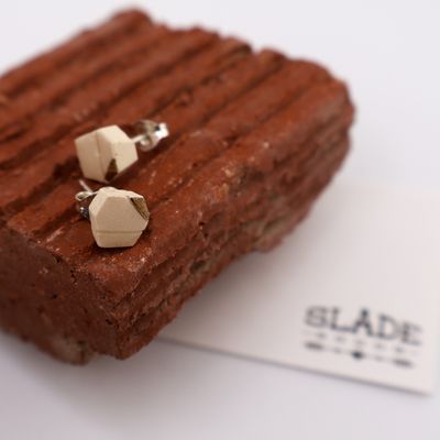 Carly Slade, Earrings, Nude Hex