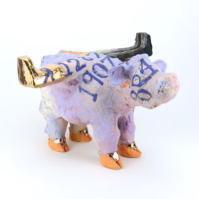 Laura Dirksen, Aircraft Cow, Ohio Plates