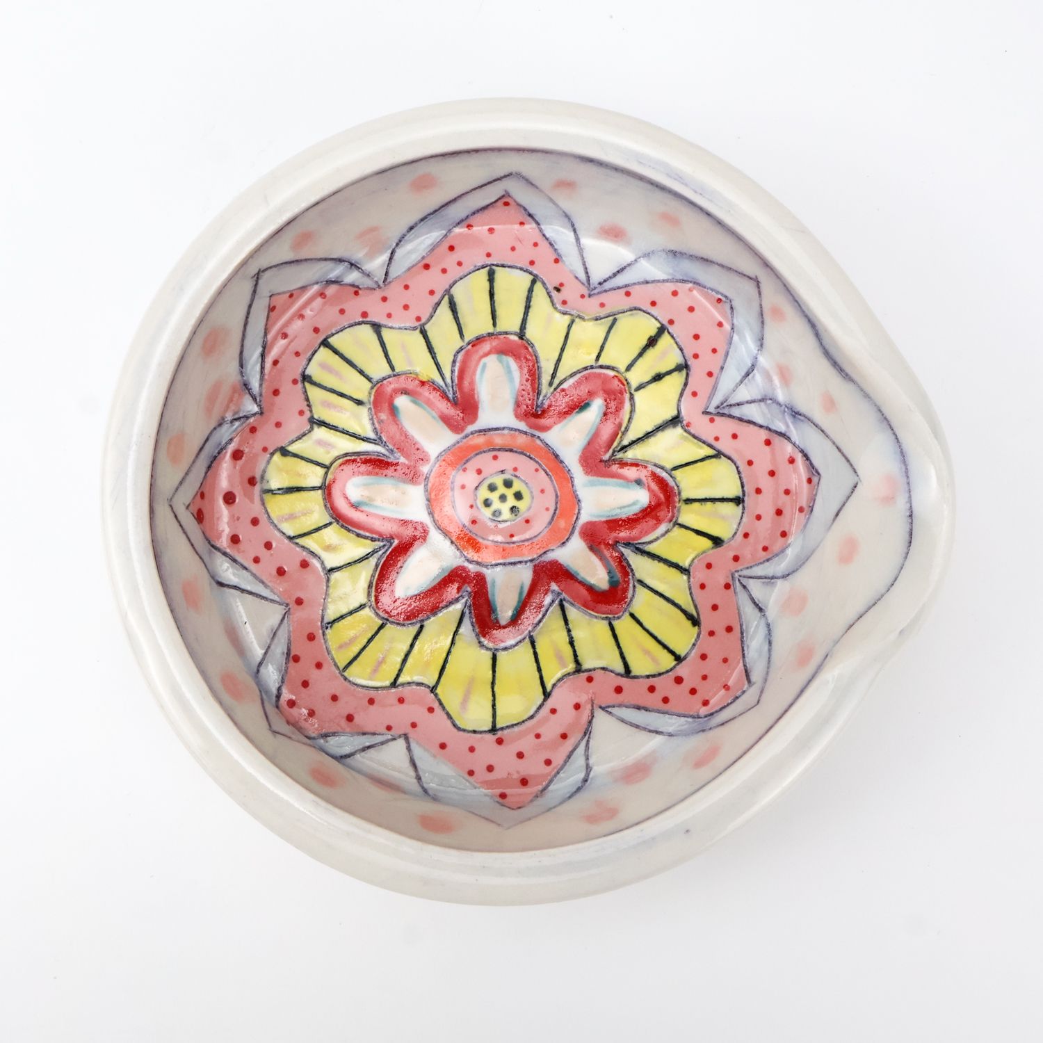 Alex Kraft, Plate, Dip&amp;Pour, 1