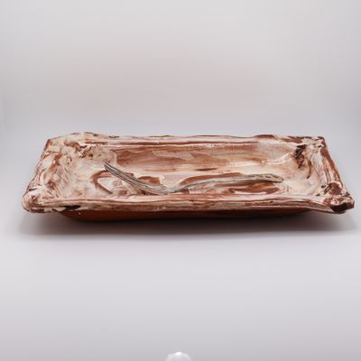 George McCauley, Serving Dish with Utensil