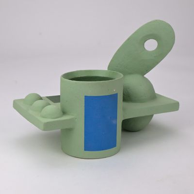 Austin Coudriet, Construction Mug, Multicolor 8