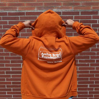 Hoodie, Zipper, Brick