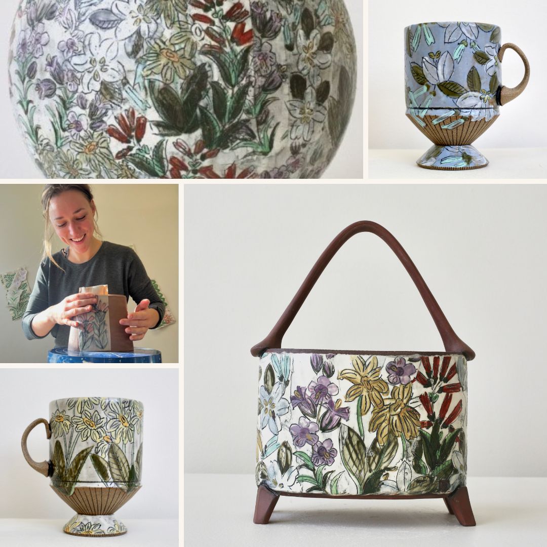 Print Your Landscape: Floral Design with Clay (Workshop)