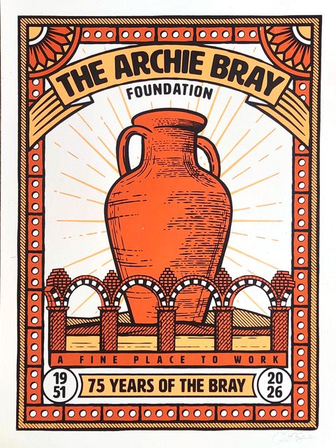 Poster, The Bray's 75th Anniversary