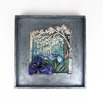 Heesoo Lee, Iris landscape, wall piece