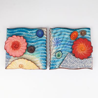 Amanda Jaffe, Rising Sun Falling Rain, 2 parts